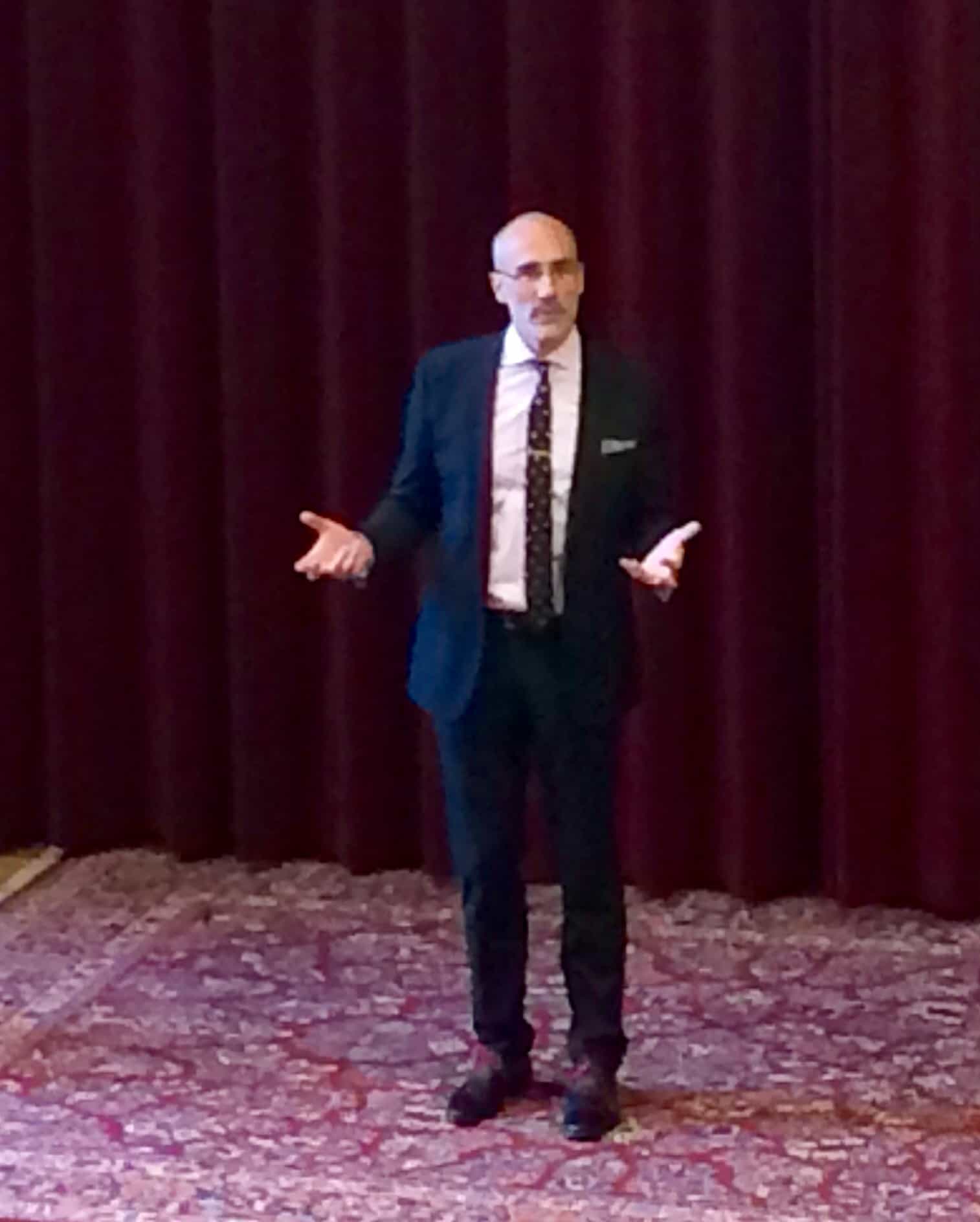 Arthur Brooks tells DU Audience that Capitalism is Good for the Poor