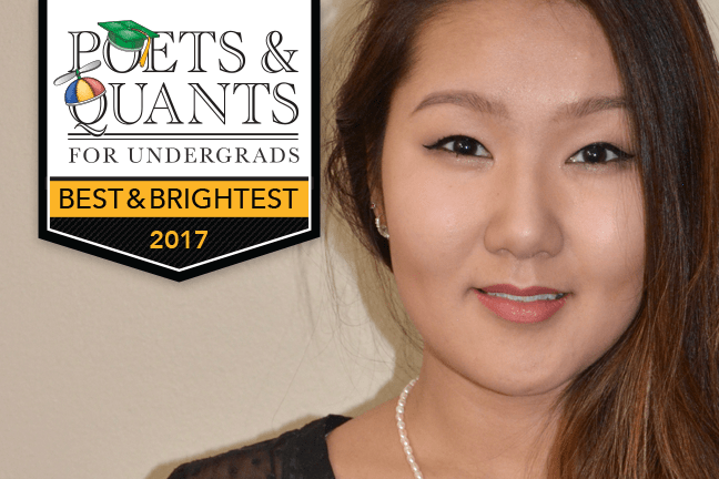 2017 Best & Brightest: Solongo Batsukh, University of Denver (Daniels)