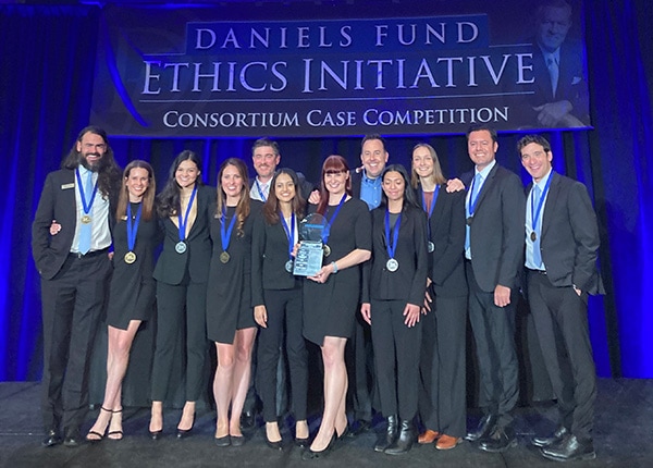 Daniels Shines in Case Competitions