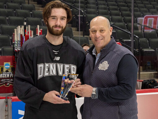 DU Hockey Champion Celebrates Success On and Off the Ice