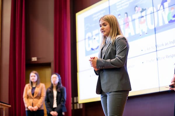 A Day in the Life of an Undergraduate Case Competitor