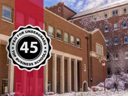 Rankings: Daniels Named a Top-50 Undergraduate Business Program