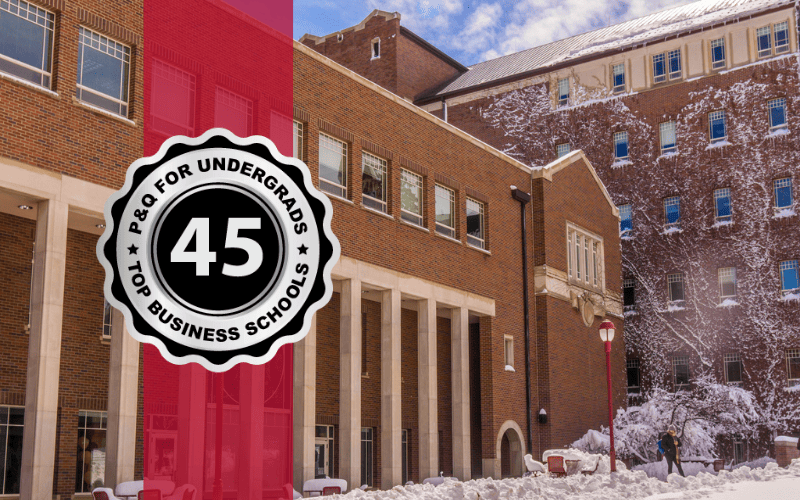 Rankings: Daniels Named a Top-50 Undergraduate Business Program