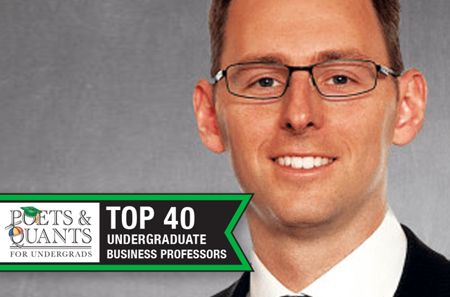 2017 Top 40 Undergraduate Professors: Paul Seaborn, University of Denver (Daniels)