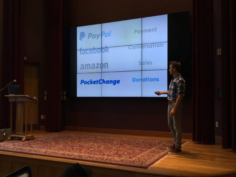 DU freshman wants to change the world with PocketChange