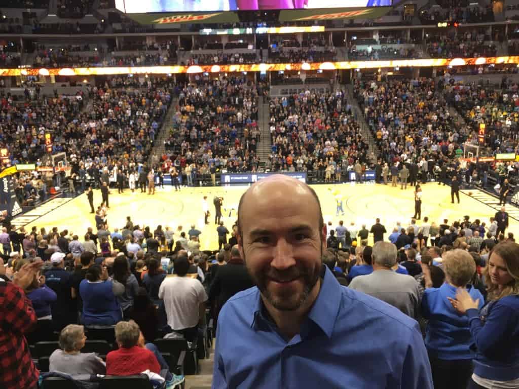 Daniels BIA professor assists the Denver Nuggets