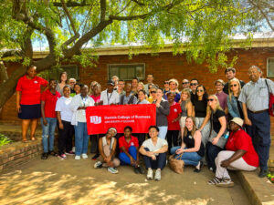 A group of PMBA students in South Africa.