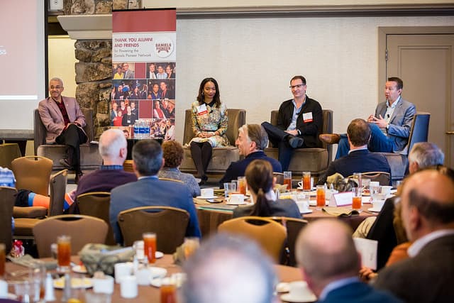 Lunch & Learn Panel gathering