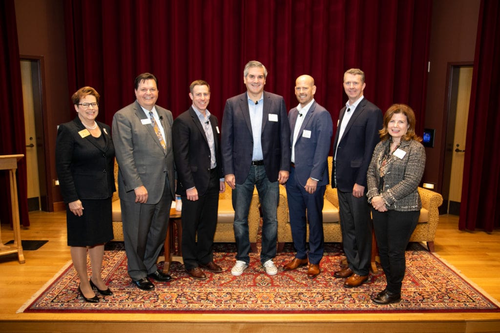Accountancy Town Hall Panelists, moderator, sponsor and host