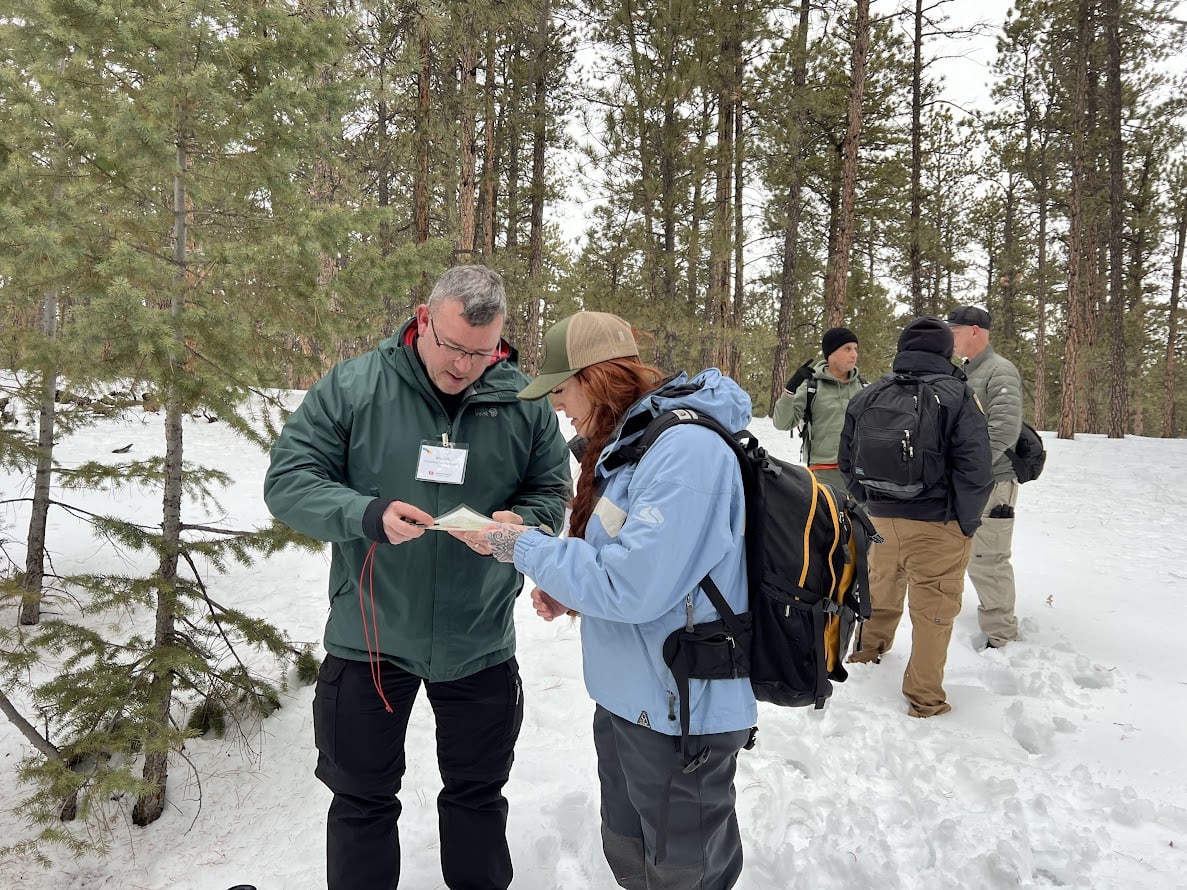 PSLD participants orienteering at The Nature Place