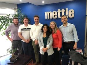 PMBA students at Mettle solar company